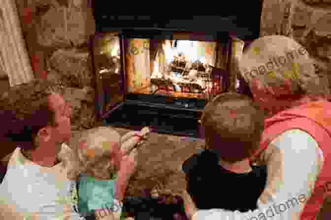 A Family Gathered Around A Fireplace Famous Firesides Of French Canada