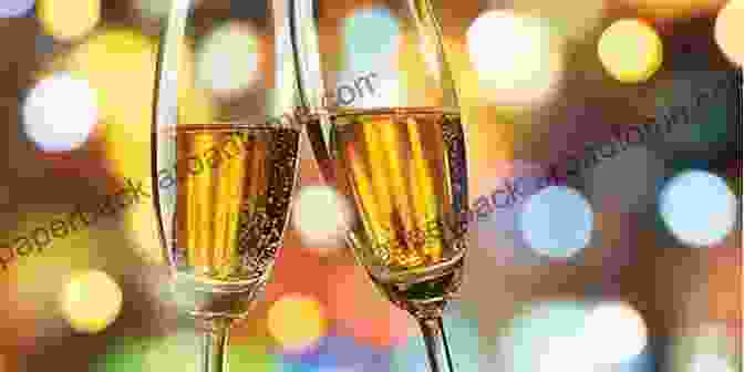 A Flute Of Champagne With Festive Decorations, Perfect For A New Year's Eve Celebration 365 Tasty Holiday Recipes: Enjoy Everyday With Holiday Cookbook