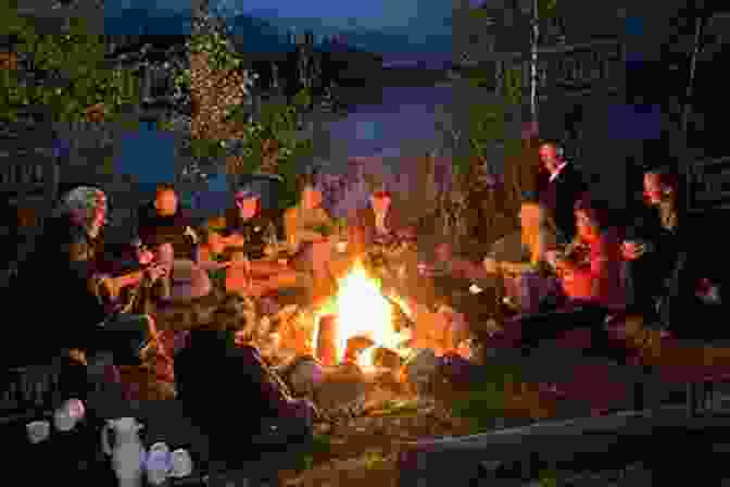 A Group Of People Sitting Around A Campfire, Symbolizing The Shared Experiences And Connections That Unite Us All We Only Go A Little Way Together P3: EBook