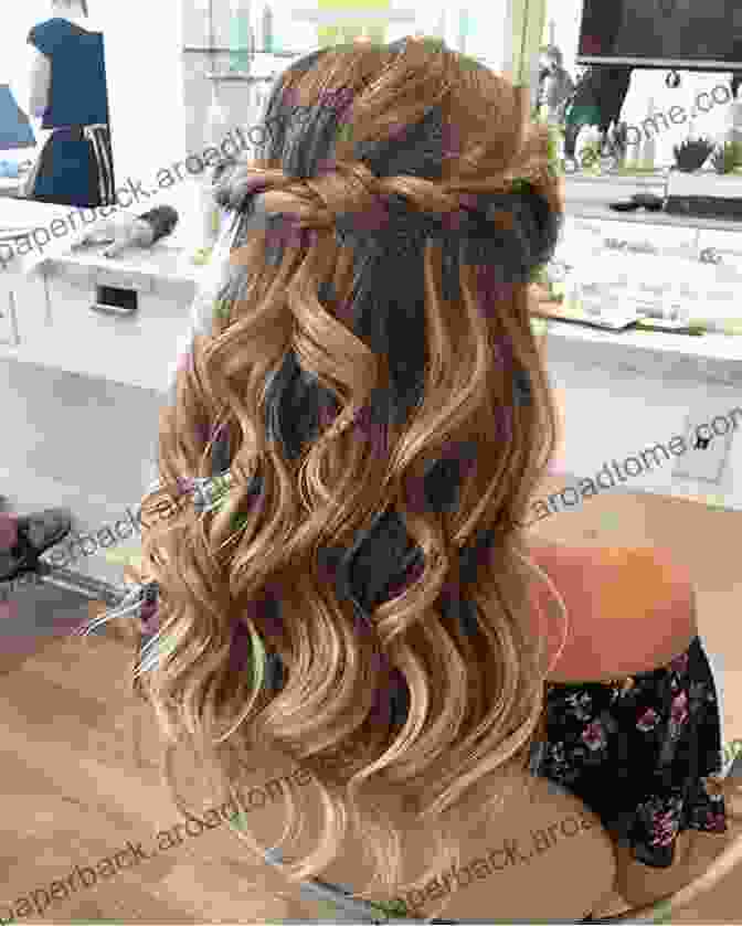 A Half Up, Half Down Hairstyle For Prom Hairstyles: Stunning Styles For Weddings Proms And Other Special Occasions (Idiot S Guides)