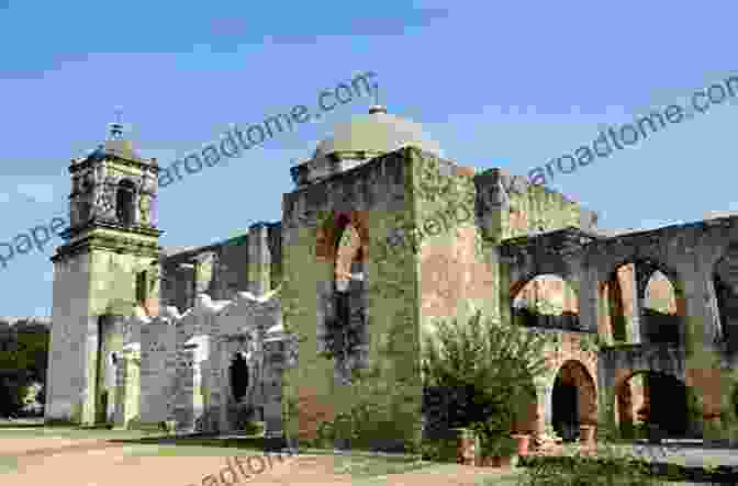 A Panoramic View Of A Restored Spanish Mission In Texas, Showcasing The Architectural Legacy Of The Colonial Era Comanche Vocabulary: Trilingual Edition (Texas Archaeology And Ethnohistory Series)