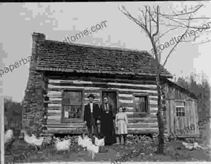 A Pioneer Family Stands In Front Of Their Log Cabin, Surrounded By Horses Proof: Photographs From Four Generations Of A Texas Family