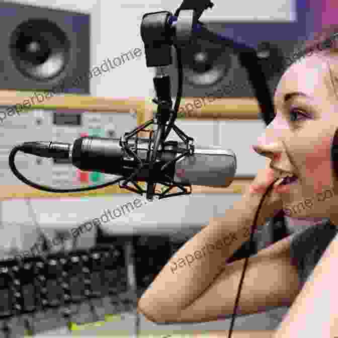 A Radio Show Host Speaking Into A Microphone, With A Headphones On And Mixing Panel In Front YOU ON THE RADIO: The Practical Nuts And Bolts Of Creating Radio Guest Appearances To Increase Your Business Revenue Credibility And Database