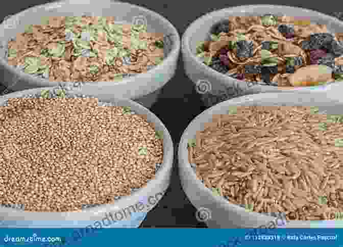 A Spread Of Various Whole Grains, Including Brown Rice, Quinoa, And Oats, Showcasing Their Diverse Textures And Colors. THE ULTIMATE VEGAN DIET FOOD LIST: The Complete Vegan Grocery List And How To Shop Effectively Flexible Plant Based Healthy Diet