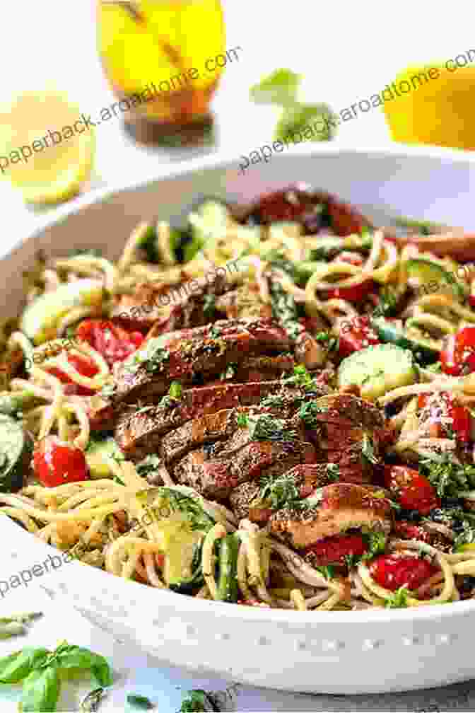 A Steaming Plate Of Pasta Tossed With A Colorful Array Of Vegetables And Herbs Truly Healthy Vegan For Everybody Cookbook: Healthy And Delicious Breakfast Lunch Dinner For Everybody