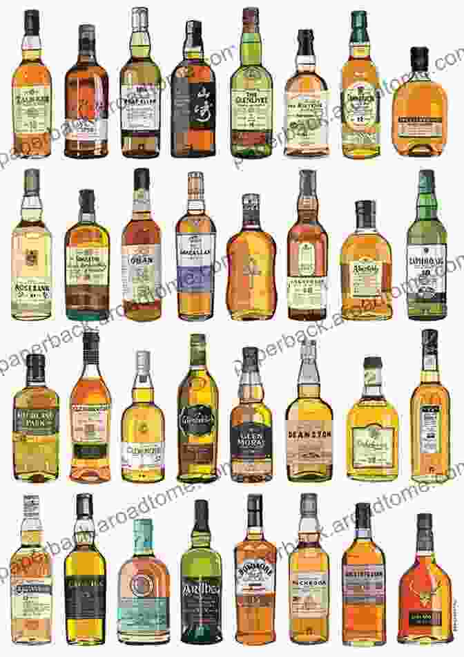 A Variety Of Whiskey Bottles The Little Of Whiskey: Sip Eat Drink