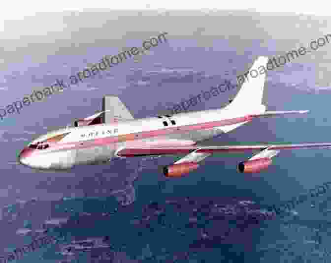 A Vintage Photograph Of Shangri La 730, A Boeing 707, In Flight Shangri La 730 S Last Flight