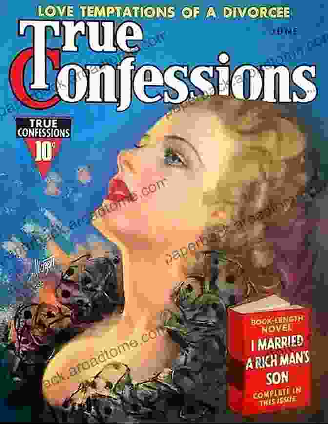 Advertisement For 'True Confessions' Pulp Magazine Pulp Fiction Ads