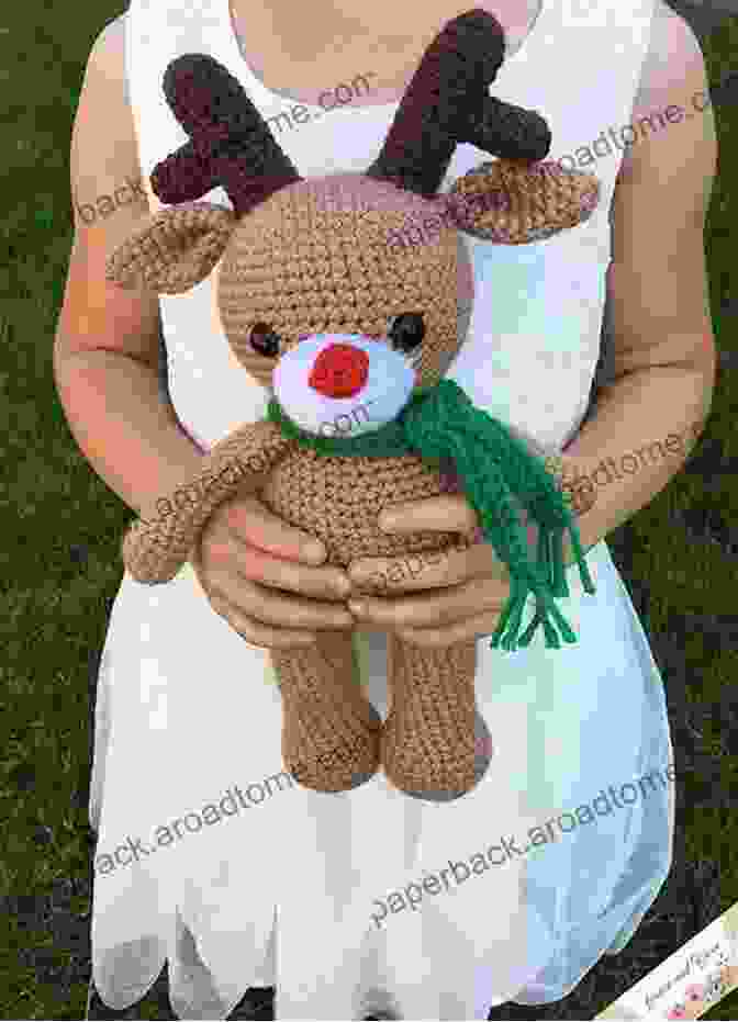 Amigurumi Reindeer Tutorials Crochet Christmas Reindeer Patterns Book Cover Amigurumi Reindeer Tutorials: Crochet Christmas Reindeer Patterns