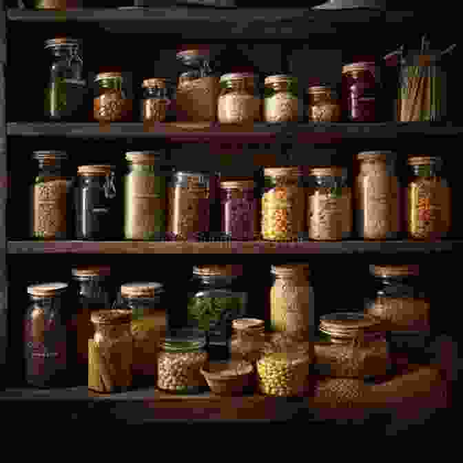 An Image Of A Well Stocked Vegan Pantry, Showcasing Canned Goods, Grains, Spices, And Other Essential Ingredients. THE ULTIMATE VEGAN DIET FOOD LIST: The Complete Vegan Grocery List And How To Shop Effectively Flexible Plant Based Healthy Diet