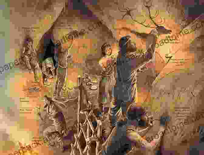 Cave Drawing Depicting An Ancient Ritual, Illustrating The Deep Roots Of Customs And Beliefs USA Culture Smart : The Essential Guide To Customs Culture