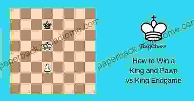 Chessboard Position Demonstrating A King And Pawn Endgame How To Play Chess: A Beginner S Guide To Learning The Main Tactics And Strategies Avoiding The 7 Major Mistakes And Becoming A Chess Master Find Out The 13 Benefits To Play Chess