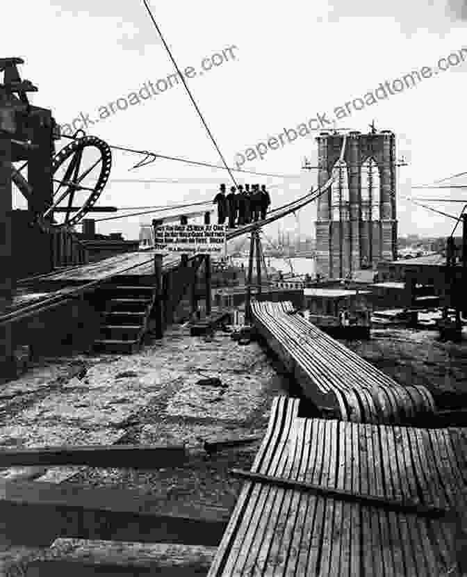 Construction Of The Brooklyn Bridge Scientific American Supplement No 384 May 12 1883