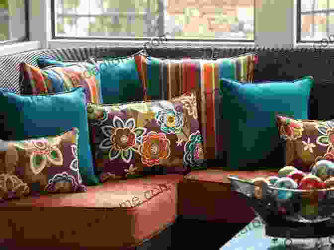 Couch With Colorful Throw Pillows Home Improvement Projects For The Busy Broke: How To Get Your $h T Together And Live Like An Adult