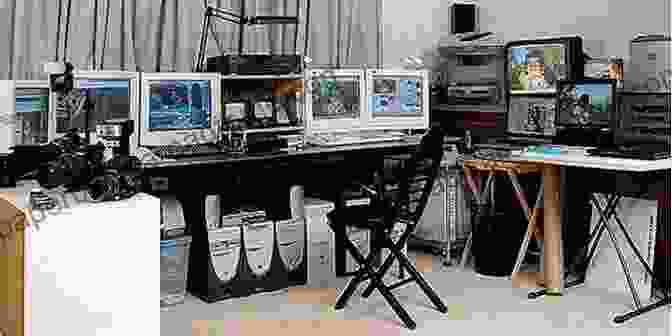 Digital Darkroom Workspace, Showcasing Post Processing Tools And Adjustments Black And White Photography For Beginners: Easy To Follow Users Guide