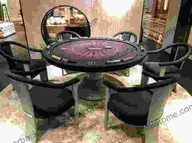 Elegant Poker Table In A Luxurious Setting How To Build The Classic Poker Table Do It Yourself Poker Table Plans