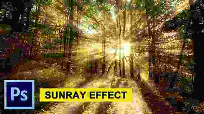 Example Of A Sunbeam Effect Created Using Photoshop Elements Add Rays Of Light Photoshop Elements (Photoshop Elements Made Easy By Wendi E M Scarth 37)