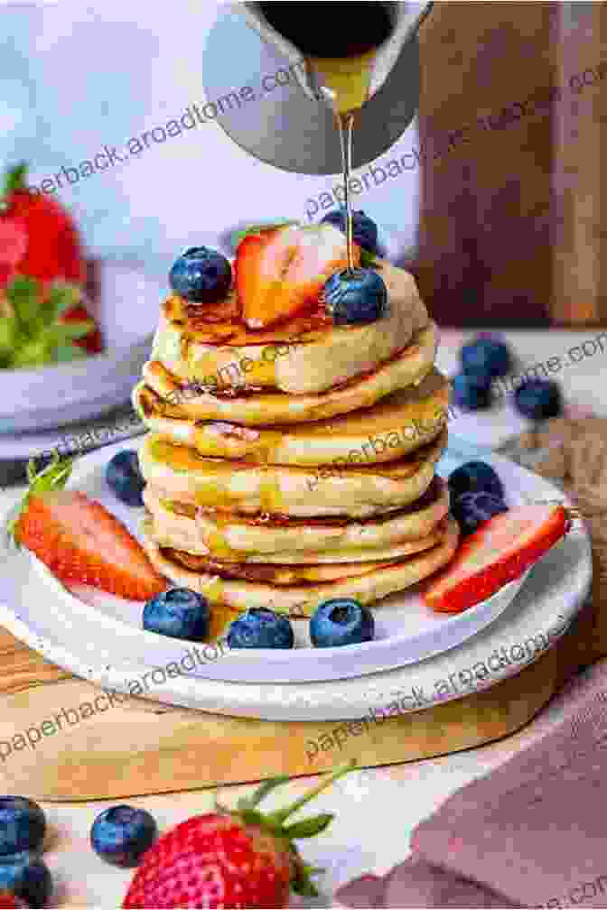 Fluffy Dairy Free Pancakes Drizzled With Fruit Syrup Easy And Delicious Recipes Dairy Free Meal Prep With Easy Budget Friendly Meals To Cook Prep And Go