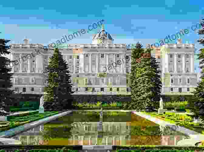 Grand Facade Of The Royal Palace Of Madrid, Adorned With Intricate Carvings And Balconies Habsburg Madrid: Architecture And The Spanish Monarchy