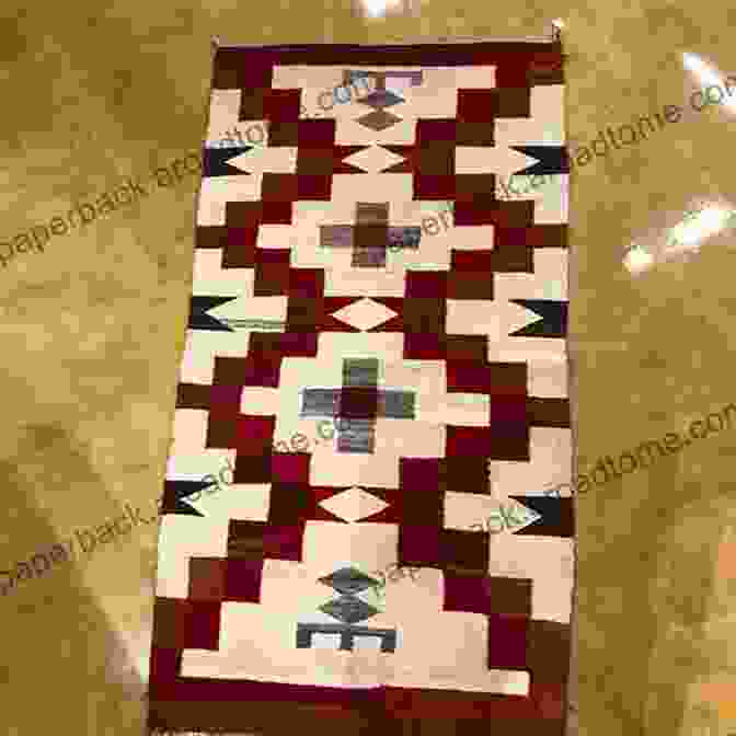 Grandpa Lolo Navajo Saddle Blanket, Showcasing Intricate Weaving Patterns And Vibrant Hues Grandpa Lolo S Navajo Saddle Blanket: La Tilma De Abuelito Lolo