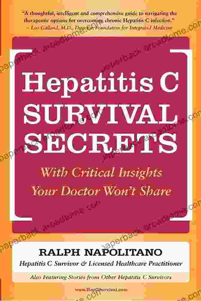 Hepatitis Survival Secrets Book Cover Hepatitis C Survival Secrets