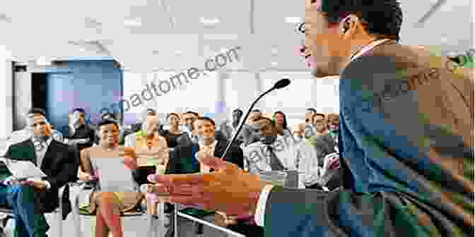 Image Of A Confident Speaker Addressing An Audience HOW TO GET A DEEPER VOICE