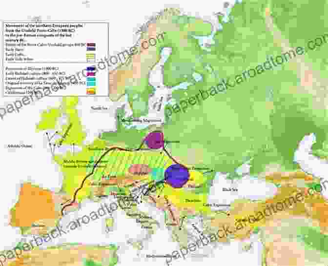 Map Of Celtic Migration The Celts: From The Mystic Might Of Galatia