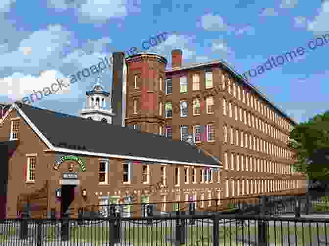 Panoramic View Of Lowell National Historical Park, Showcasing The Historic Textile Mills And Canals That Shaped Its Legacy. Mill Power: The Origin And Impact Of Lowell National Historical Park