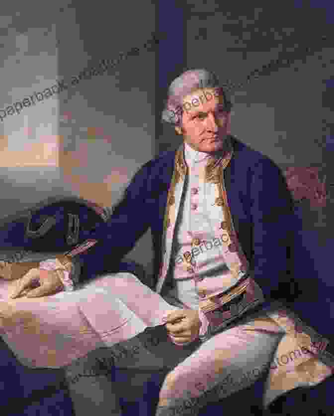 Portrait Of Captain James Cook Captain Cook S Journal During His First Voyage Round The World Made In H M Bark Endeavour 1768 71