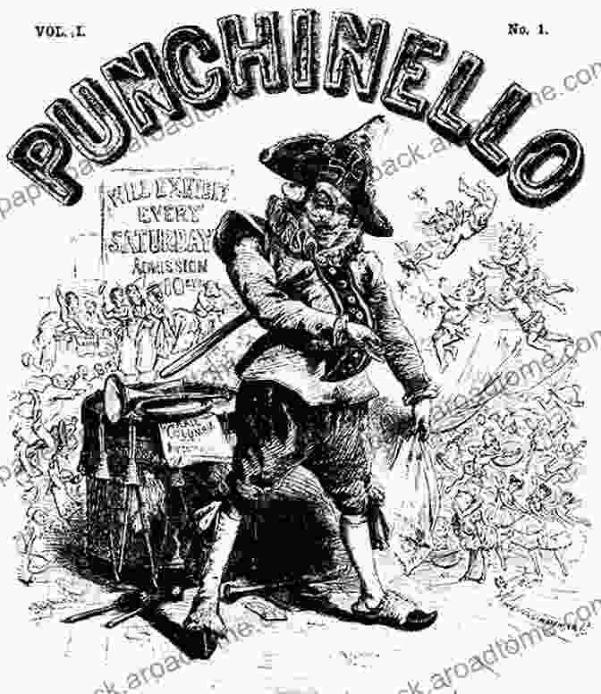 Punchinello Volume No 01 April 1870 Vintage Illustrations Punchinello Volume 1 No 01 April 2 1870