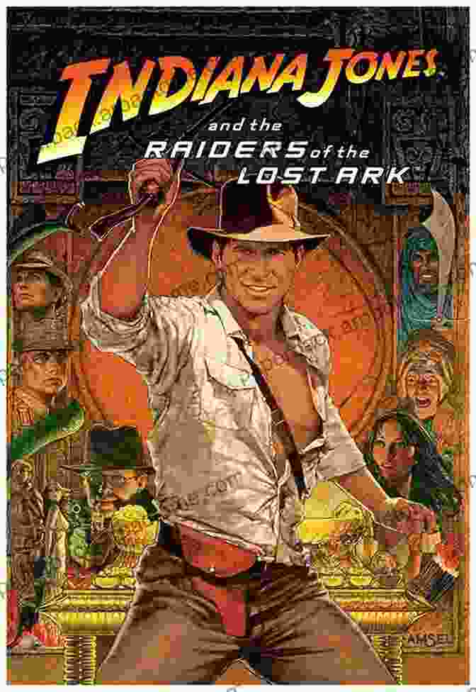 Raiders Of The Lost Ark Movie Poster Featuring Indiana Jones Holding A Whip And A Gun 20 Movies For Popcorn