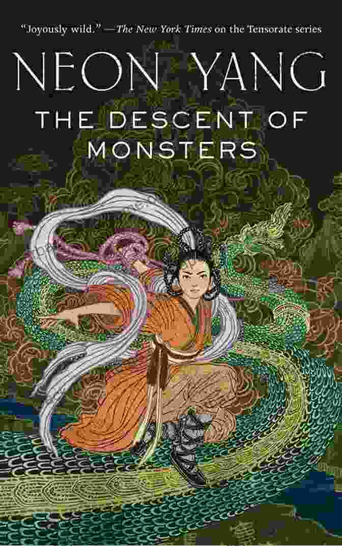 The Descent Of Monsters Book Cover Featuring A Group Of Soldiers Amidst A War Torn Landscape The Tensorate Series: (The Black Tides Of Heaven The Red Threads Of Fortune The Descent Of Monsters The Ascent To Godhood)