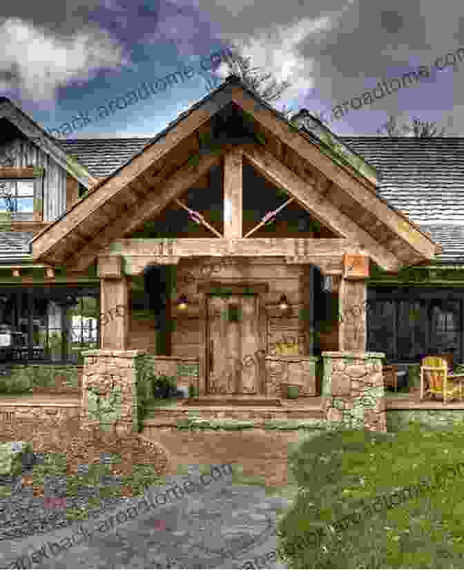 Timber Frame Home Plans With Beautiful Porch And Stone Accents Timber Frame Home Plans: 25 Home Plans To Inspire You