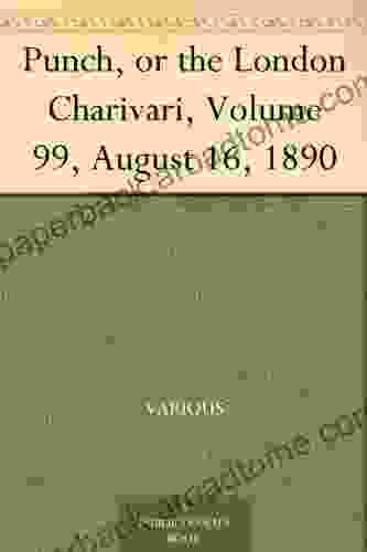 Punch Or The London Charivari Volume 99 August 16 1890