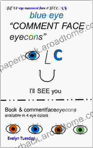 BLUE Eye Comment Face EYECONS